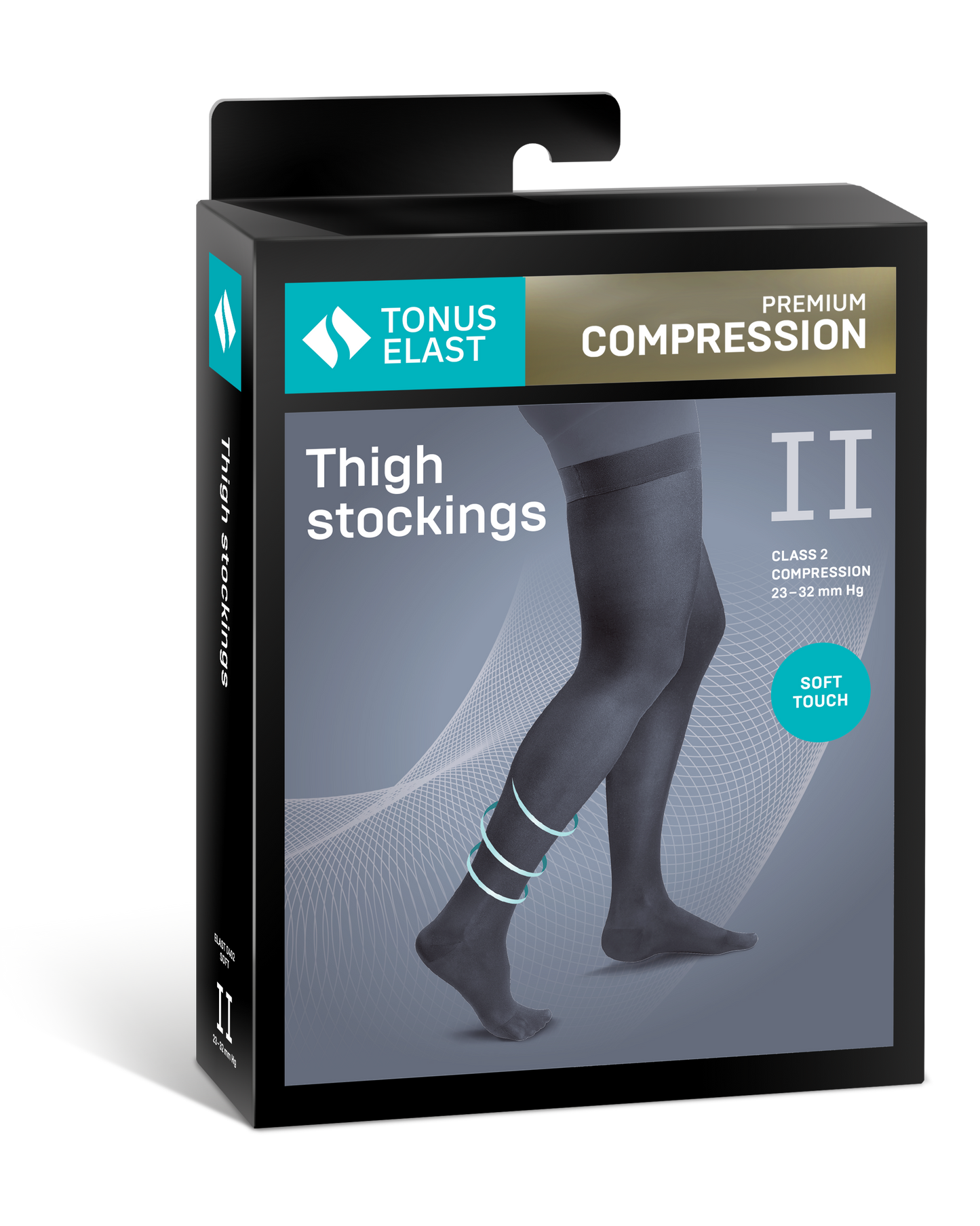 Tonus Elast Soft Knee-High Medical Compression Stockings - Closed Toe - Unisex - 23-32 mmHg Class II