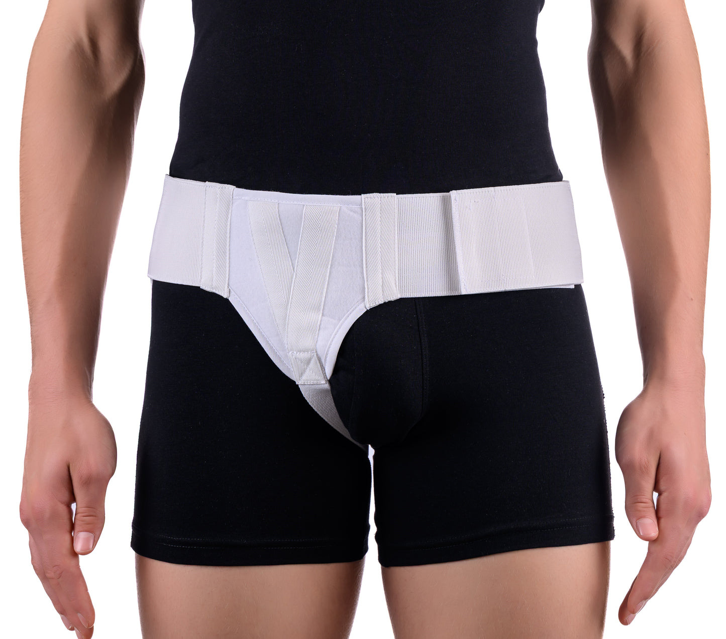 FlexaMed Inguinal Hernia Groin Belt | Made in the USA | Left, Right or Bilateral Inguinal Hernia Compression