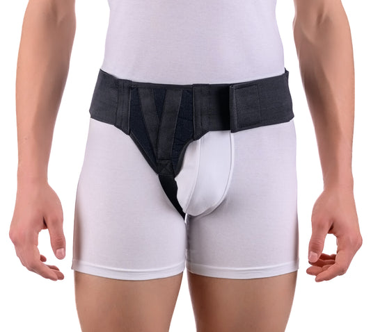 FlexaMed Inguinal Hernia Groin Belt | Made in the USA | Left, Right or Bilateral Inguinal Hernia Compression