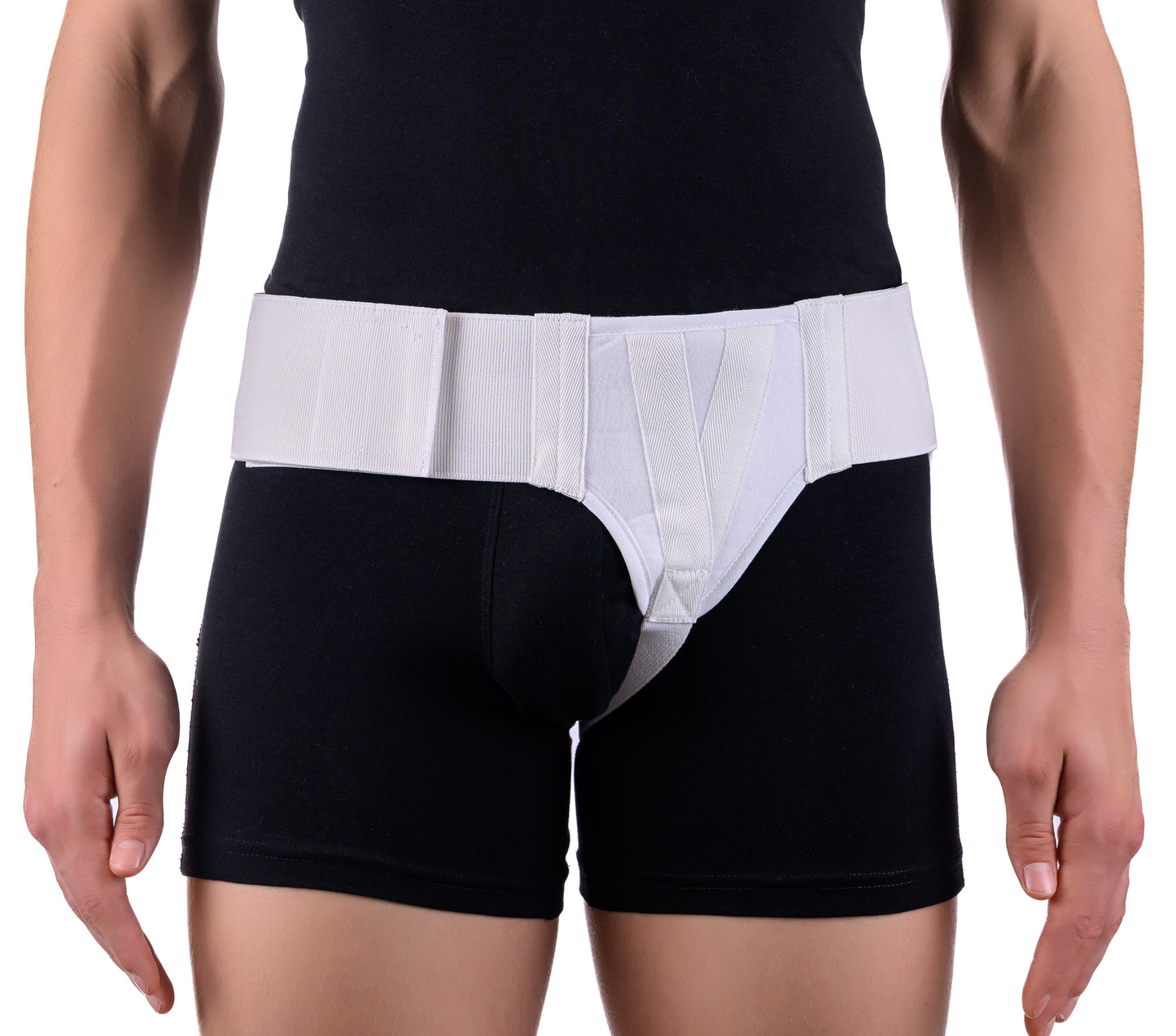 FlexaMed Inguinal Hernia Groin Belt | Made in the USA | Left, Right or Bilateral Inguinal Hernia Compression