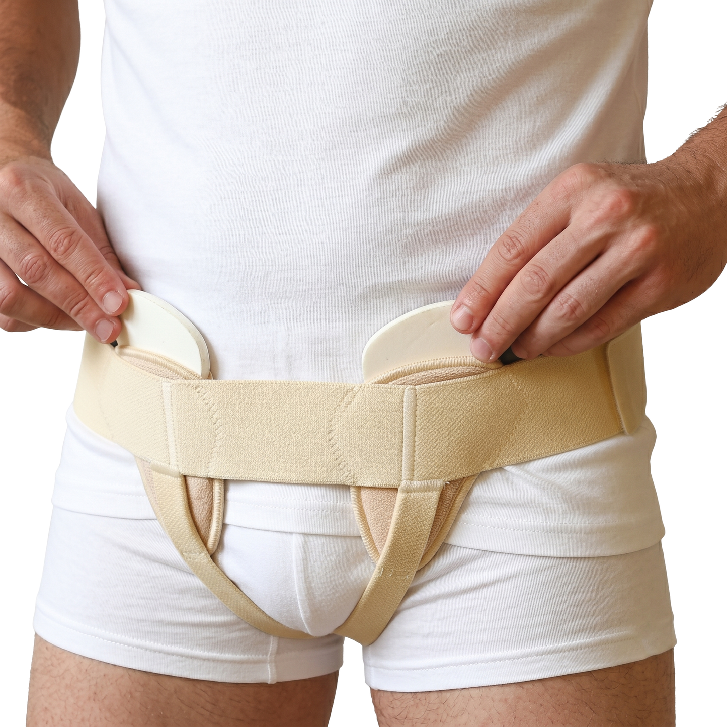 Mövibrace Replacement Compression Pads for Inguinal Hernia Belt