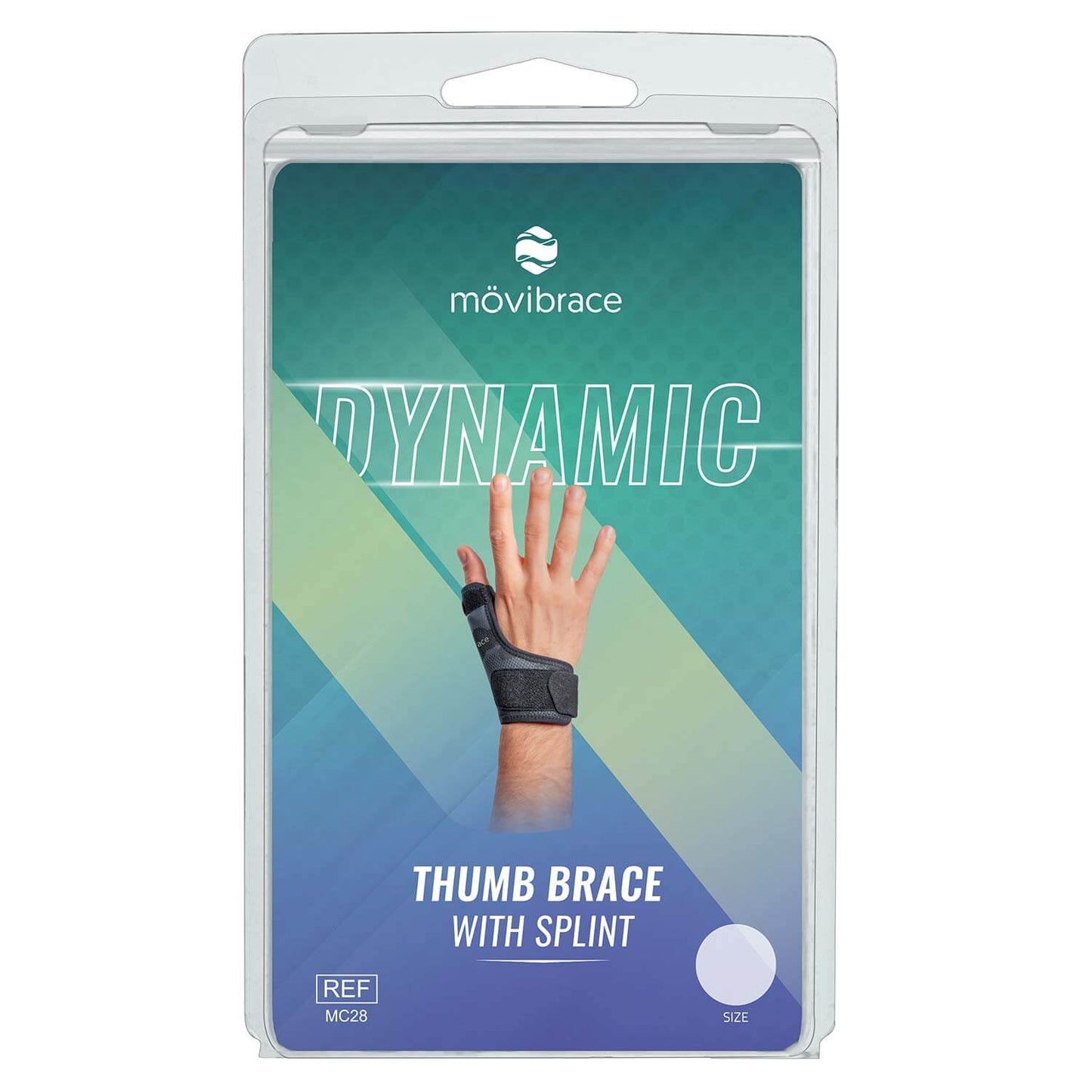Movibrace Thumb Brace | For Left or Right Hand (L/XL)