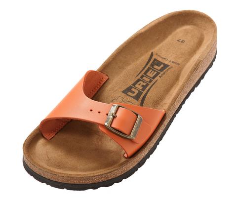 Anatomic Natural Cork Leather One-Strap Sandals