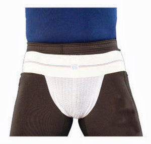 Flexamed Athletic Supporter Jock Strap  Athletic Supporter Jock Strap will provide you with constant comfortable support during athletics and strenuous activities. Made in USA!  The 3" wide  waist-band keeps jock strap in place for better fit without bunching or slipping. Tubular leg straps keep supporter in place without creasing, curling or rolling. Soft stretch knit pouch for maximum support and comfort. Its soft knit pouch will help protect testicles. baseball, hockey,  atlético suspensorio 