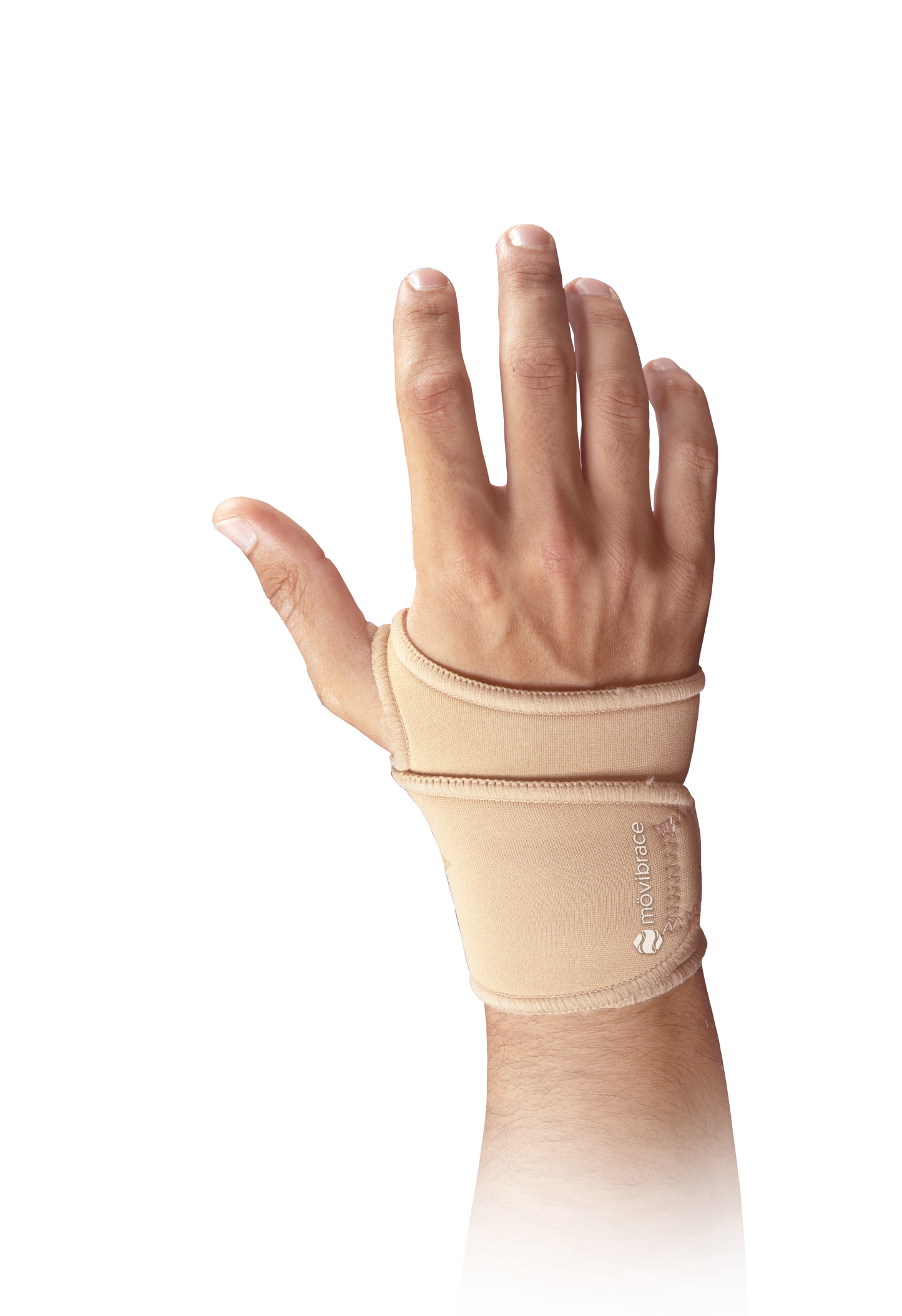 Wrist Support | Available in Right or Left Hand | One Size The mövibrace wrist support provides compression and stability to your wrist while allowing freedom of movement during computer work or athletics Encourages quick recovery and pain relief associated with tendonitis, arthritis, repetitive strain injuries and common sports injuries to the hand