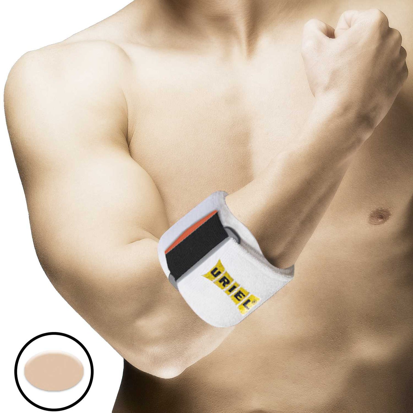 Uriel Silicone Absorbent Tennis Elbow Strap