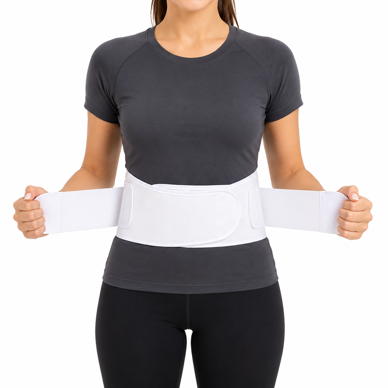 FlexaMed Abdominal Binder & Lumbar Support Brace