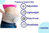 FlexaMed MaternaBelt Pregnancy Maternity Support Brace 8 inch