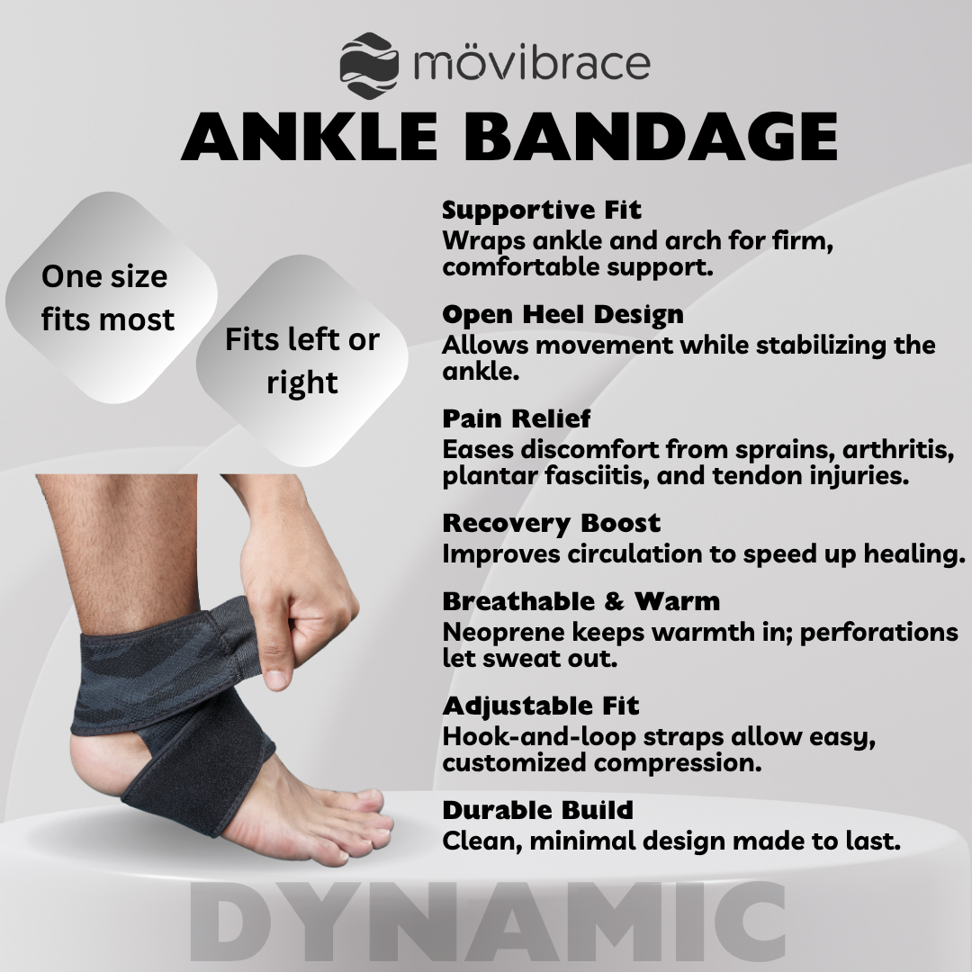 Mövibrace Dynamic Ankle Bandage