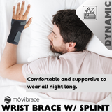 Mövibrace Dynamic Wrist Splint Brace - Available in Right or Left