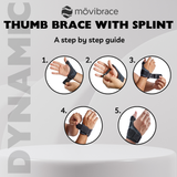 Movibrace Thumb Brace | For Left or Right Hand (L/XL)