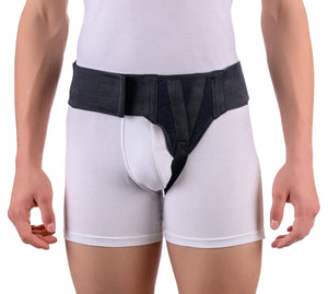 FlexaMed Inguinal Hernia Groin Belt | Made in the USA | Left, Right or Bilateral Inguinal Hernia Compression