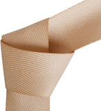 NEK Herringbone Twill Tape Cotton Ribbon 1" x 72 yards Medium Weight Cotton - Non-Rolled