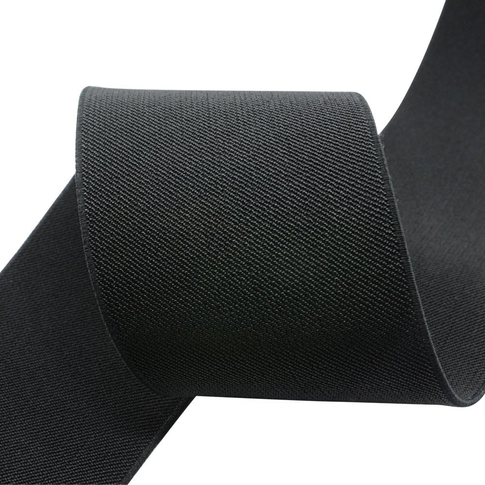 NEK 3" WOVEN ELASTIC - 50 YARD ROLL - WAISTBANDS, SEWING, ETC. - MADE IN USA