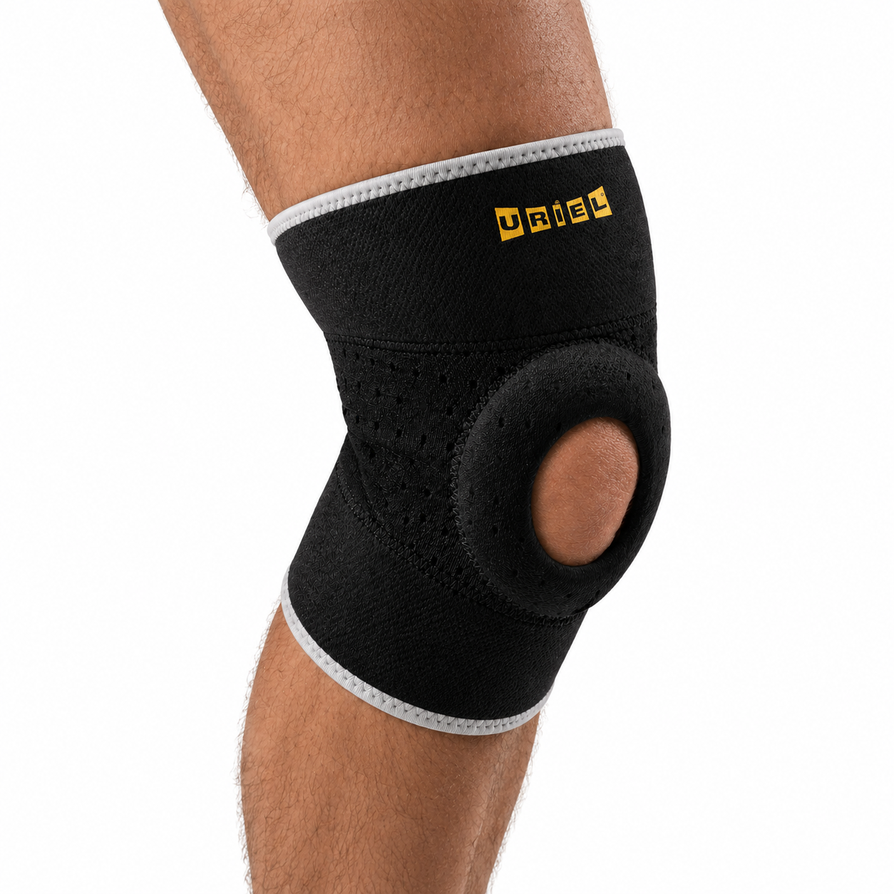 Uriel Active Adjustable Neoprene Knee Support with Open Patella (One Size Fits S-l)