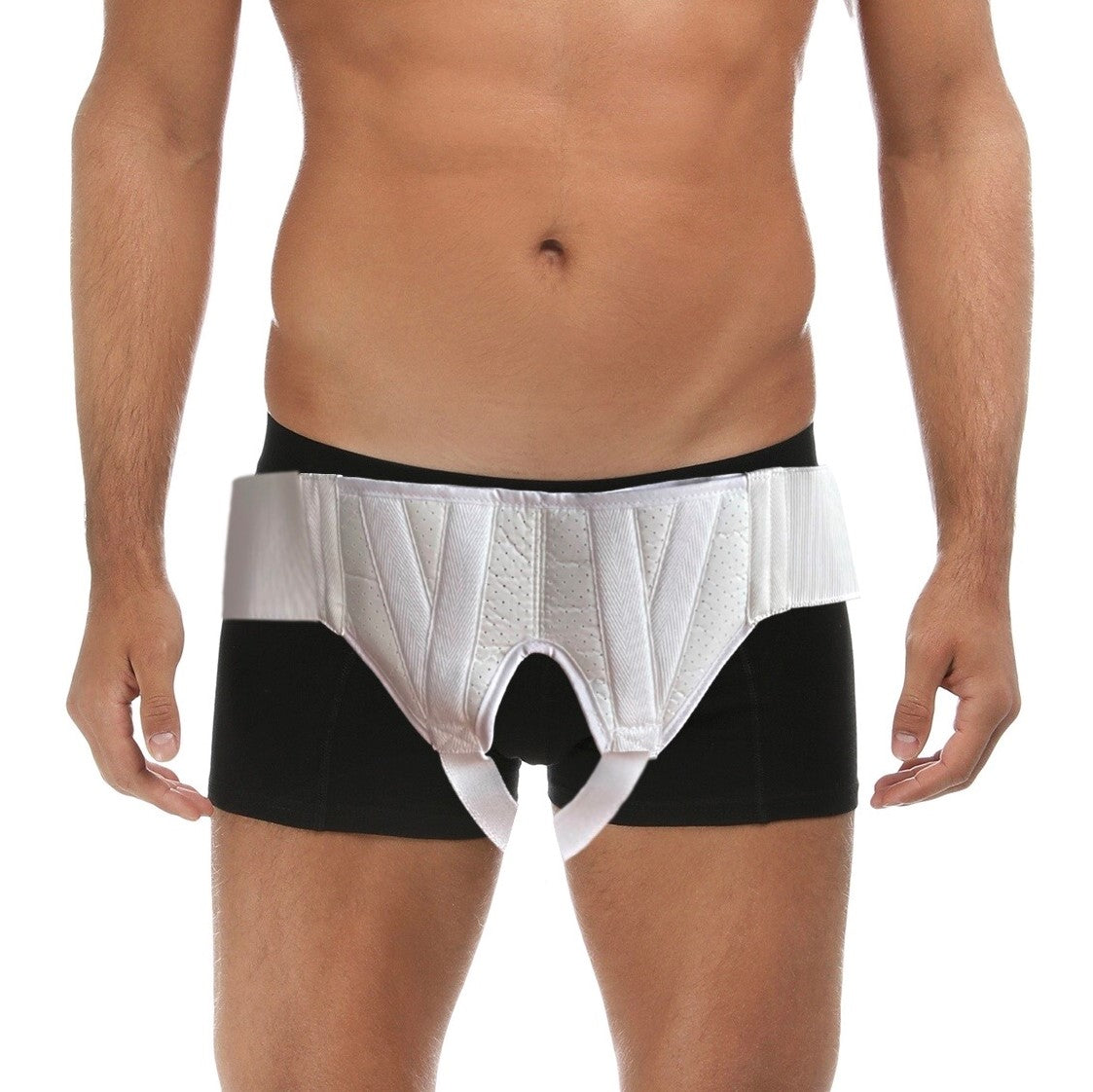 FlexaMed Inguinal Hernia Groin Belt | Made in the USA | Left, Right or Bilateral Inguinal Hernia Compression