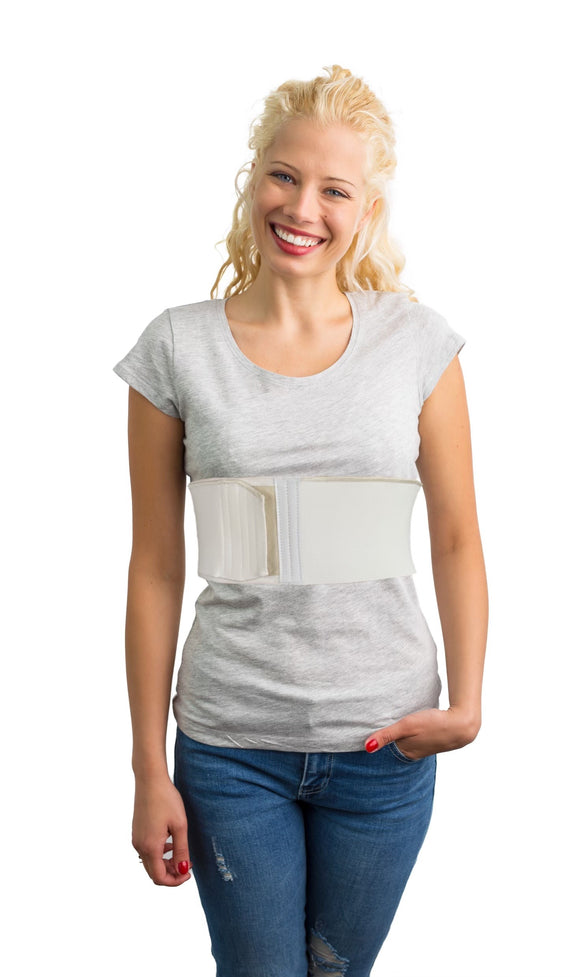 FlexaMed Women's Adjustable 6 Inch Wide Rib Brace