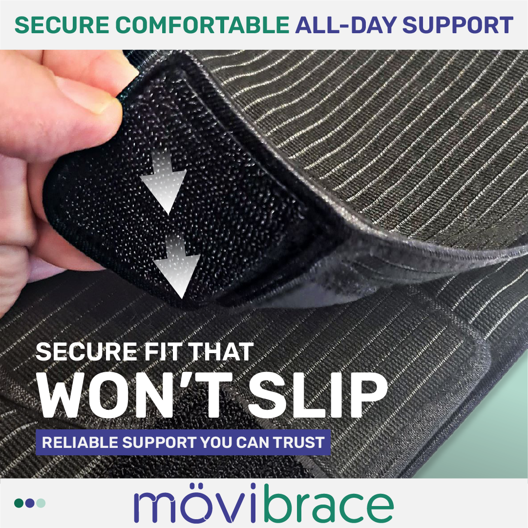 Mövibrace Ostomy Belt – Abdominal Support Belt for Colostomy & Ileostomy Surgery