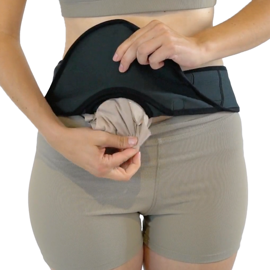 Mövibrace Ostomy Stoma Pouch for Colostomy, Ileostomy and Urostomy Protection