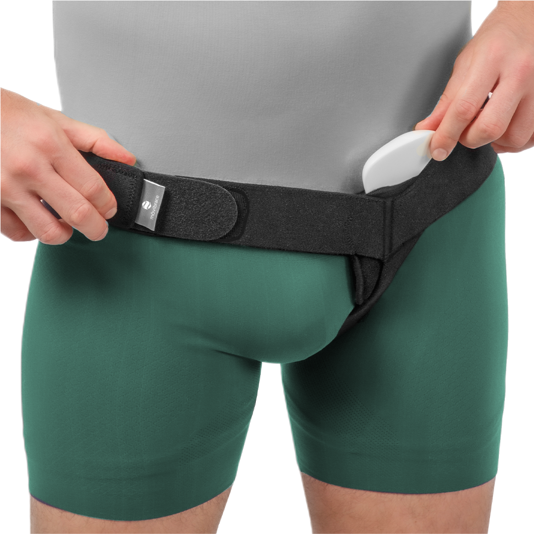 Mövibrace Inguinal Groin Hernia Belt | Left, Right or Double | Unisex