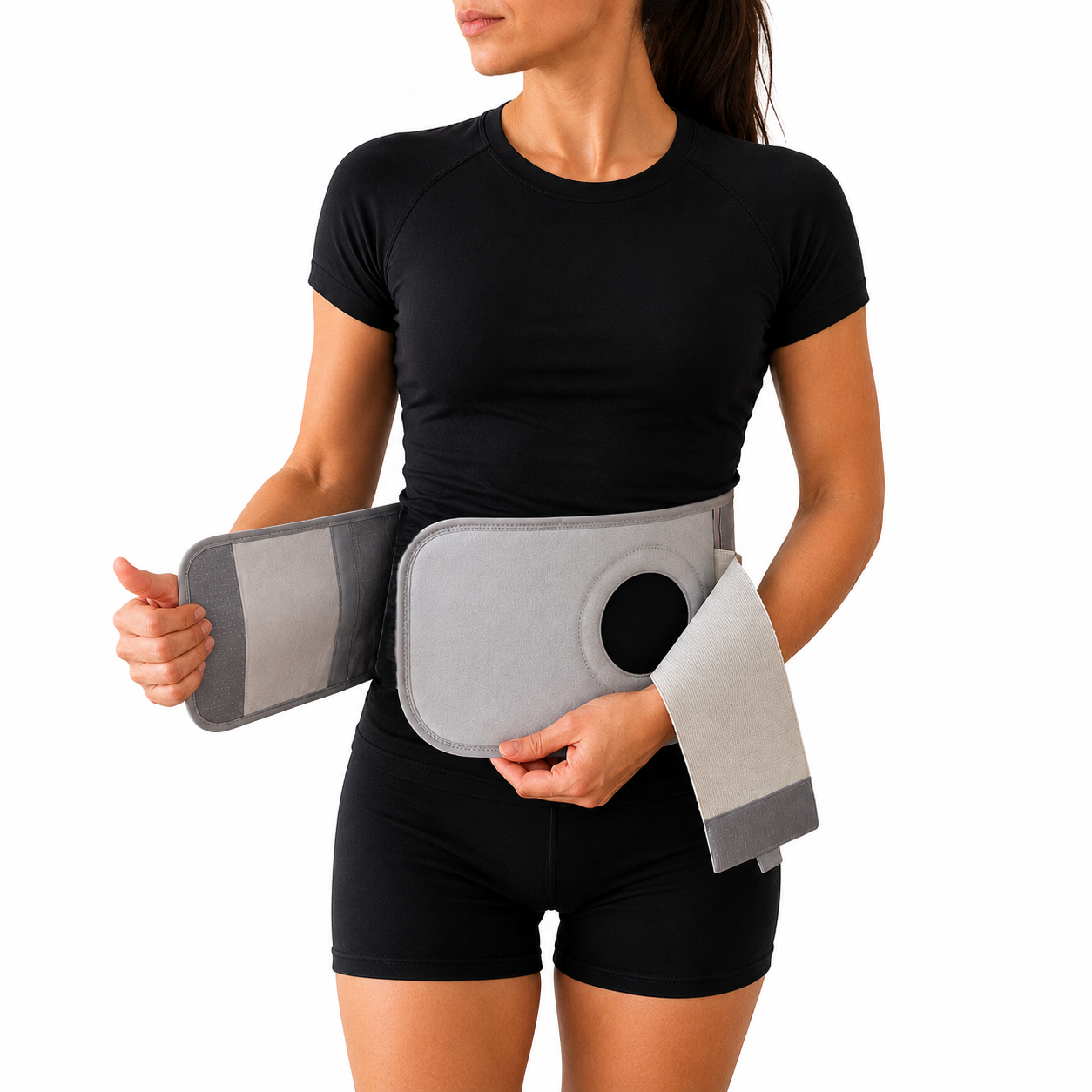 FlexaMed Ostomy Belt – Adjustable Ostomy Pouch Support Belt for Men & Women