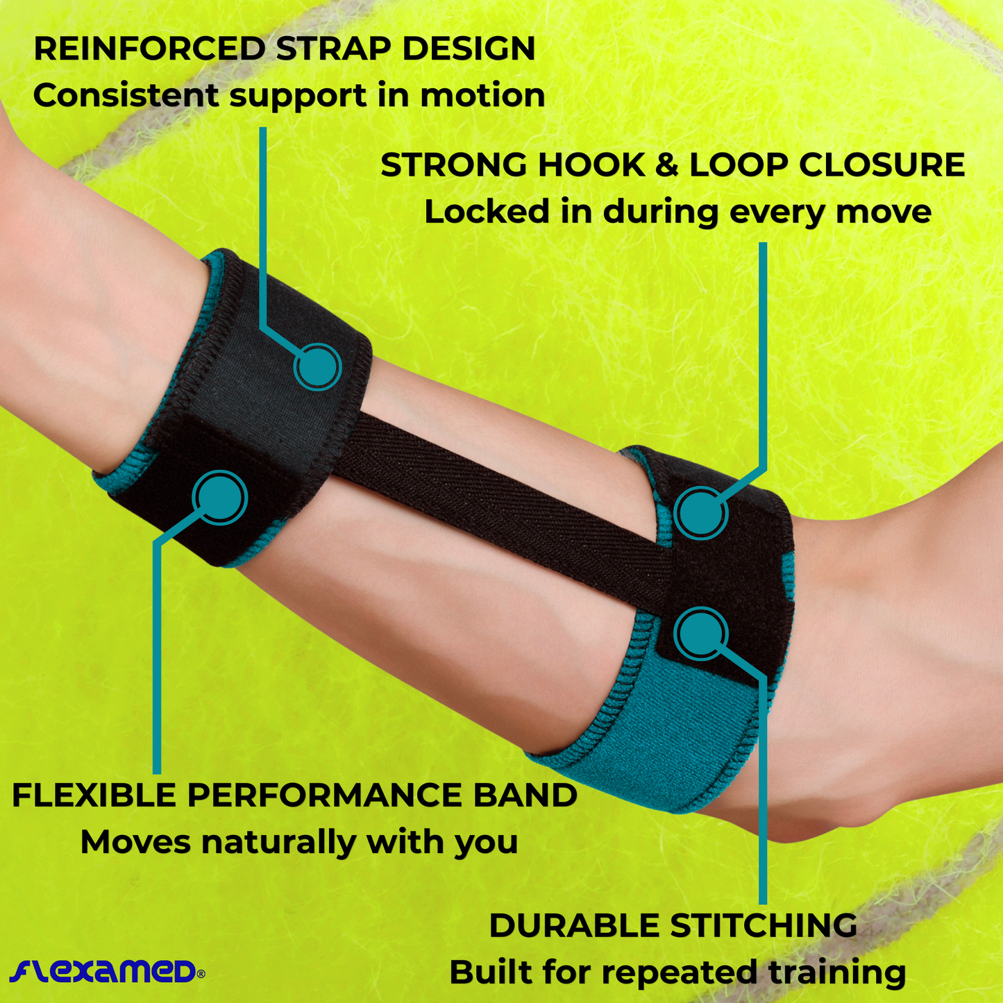 FlexaMed Tennis and Golfer's Elbow Splint