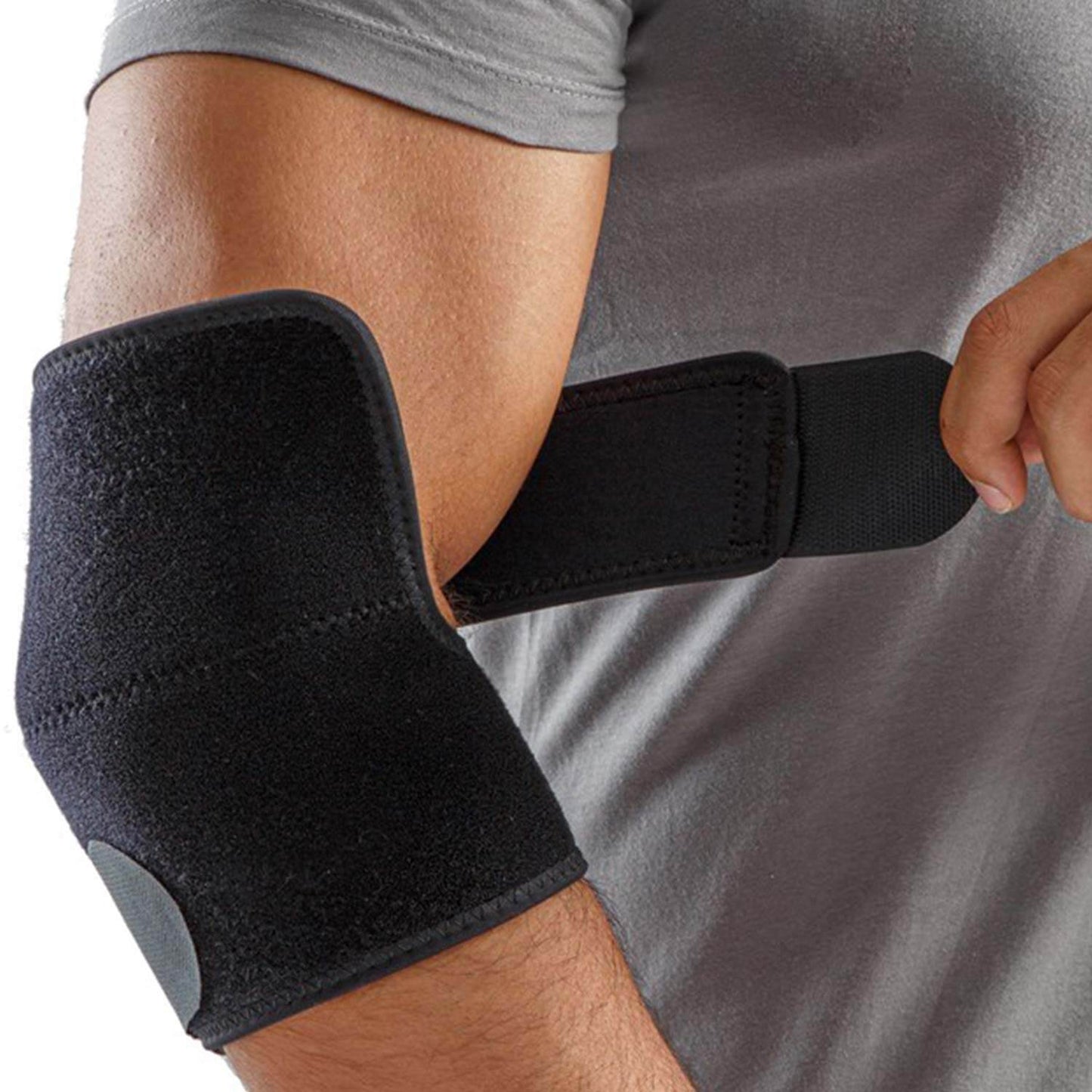 Movibrace Elbow Compression Bandage, One Size Fits 9-13 inch