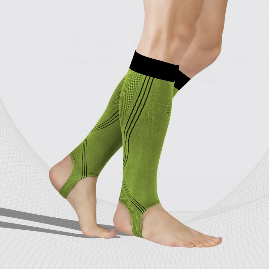 Tonus Elast Compression Stockings Athletic Leg Sleeves with Foot Loops from Ankle to Knee 18-21 mmHg | Regular & Tall Length, Class I (Copy)
