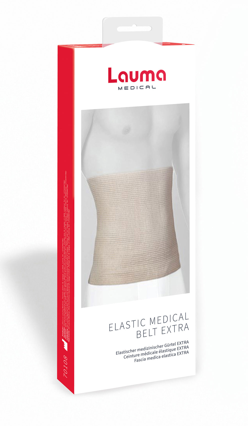Lauma Medical Wool & Cotton Thermal Kidney Belt for Lower Back Support & Warmth