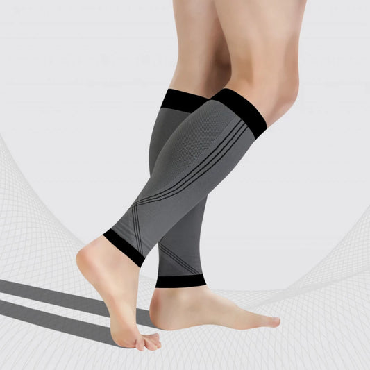 Tonus Elast Class 1 open-foot compression calf sleeves with 18–21 mmHg graduated compression