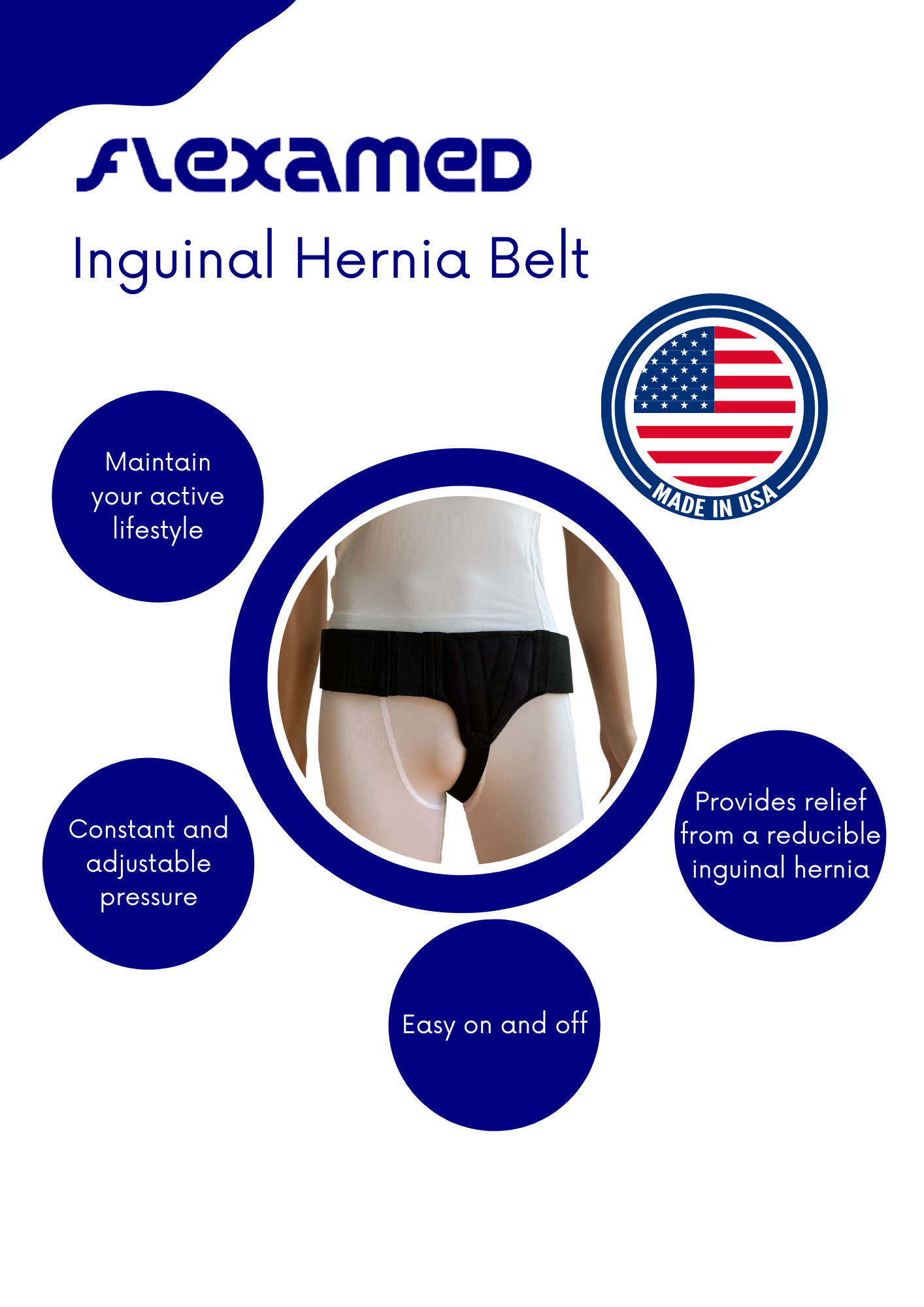 Inguinal hernia shop belt