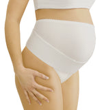 onus Elast Irena Soft Cotton Maternity Belt is light, comfortable, and discrete under clothing  Helps relieve tension on the lower back, and helps to minimize round ligament pain which can occur during pregnancy Adjustable Velcro faster for custom fit, and expands during pregnancy Wear with your own underwear Available in Beige, White, and Black FlexaMed.com Free Fast Shipping in USA MaternaBelt FlexaMed.com Pregnancy Belt
