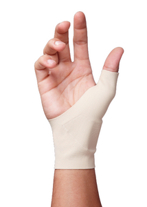 Mövibrace Silicone Padded Thumb and Wrist Compression Sleeve with Silcone Pad