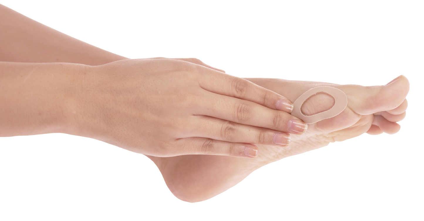 Mövibrace Silicone Adhesive Padding for Corns and Bunions | 2 pads
