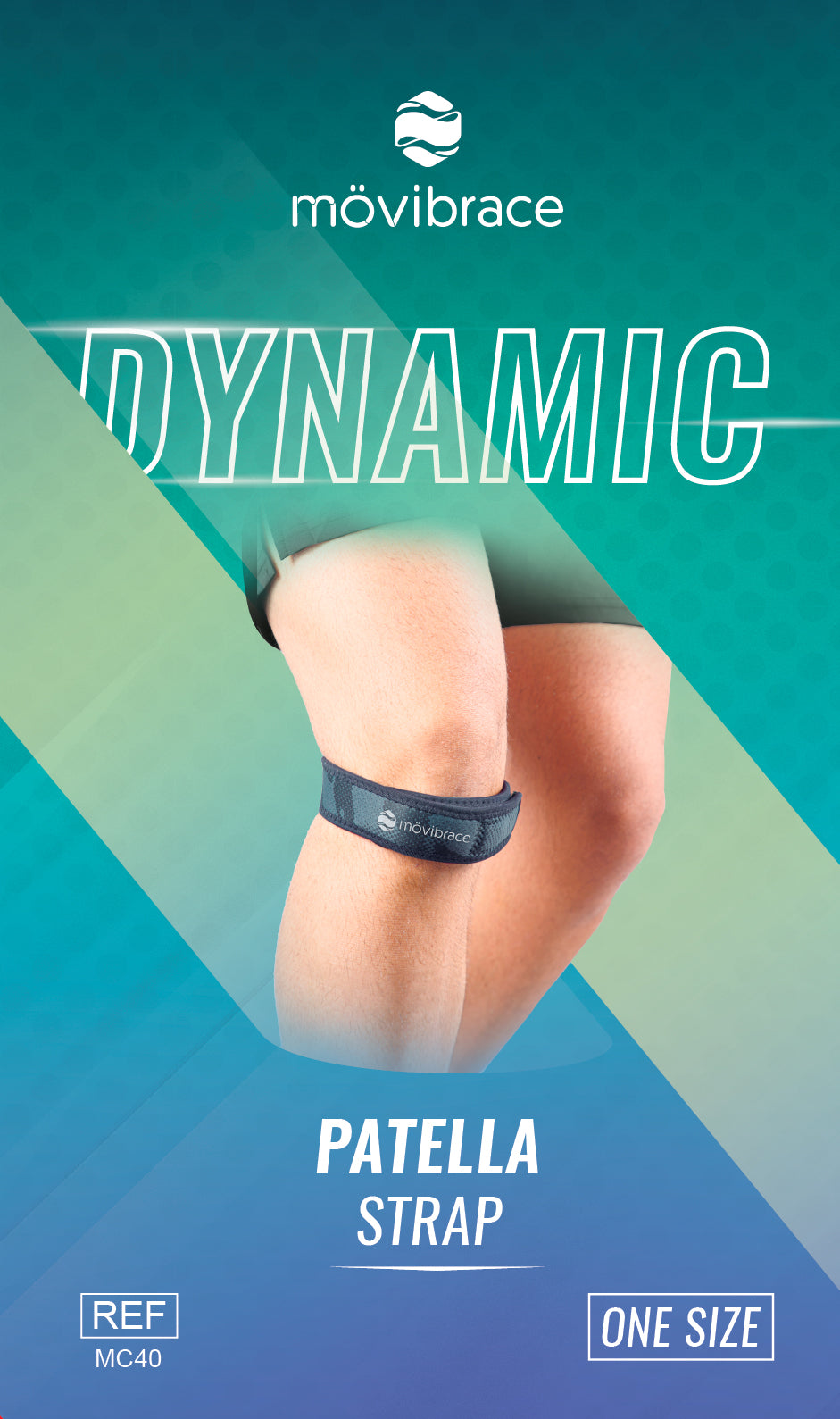 Mövibrace Dynamic Patella Strap  Jumper's Knee Strap – FlexaMed