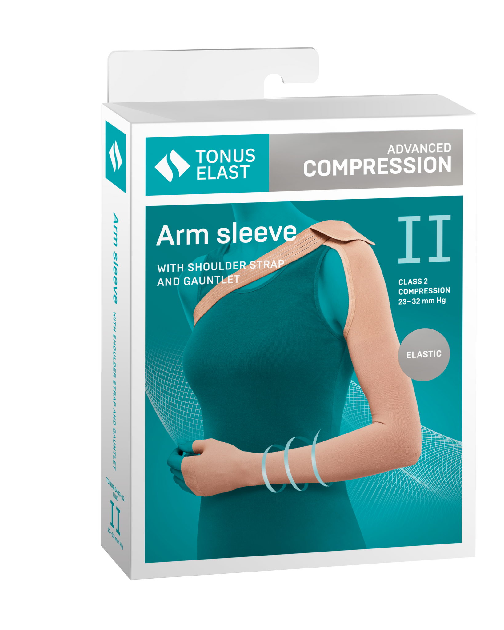 Lymphedema Compression Arm Sleeve Polyurethane Post Mastectomy Support Arm  S 2bd