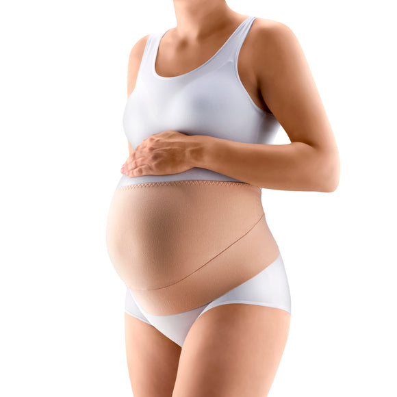 Tonus Elast Irena Soft Cotton Maternity Support Belt Tonus Elast Irena Soft Cotton Maternity Belt is light, comfortable, and discrete under clothing  Helps relieve tension on the lower back, and helps to minimize round ligament pain which can occur during pregnancy Adjustable Velcro faster for custom fit, and expands during pregnancy - Wear with your own underwear ropa interior de maternidad