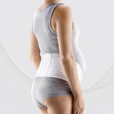 Tonus Elast Gerda Air Maternity Support Belt sold by Flexamed.  Abdominal Support during pregnancy. Belly support. Maternal Health. breathable material.  Helps relieve lower back tension Perforated Air breathable material keeps you cool Adjustable Velcro straps that you can adjust to your growing belly